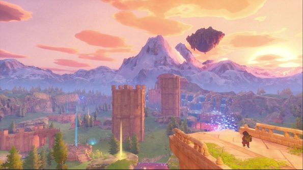 Best games Zee with a sunset over Europa.