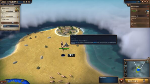 Millennia Exploring the map 