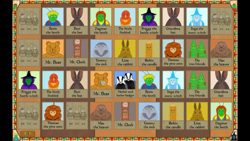 BeetleQuest memory game