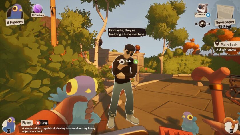 The Bench npc chatter