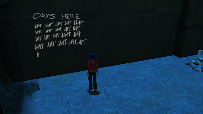 A Pizza Delivery writing on the wall