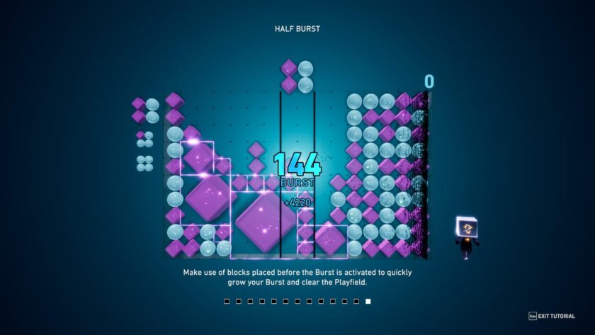 Lumines Arise burst ability