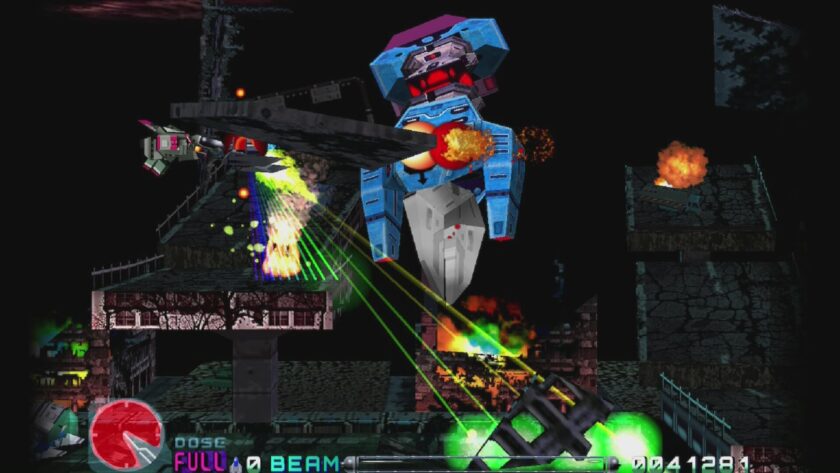 R-Type Delta snake mid boss