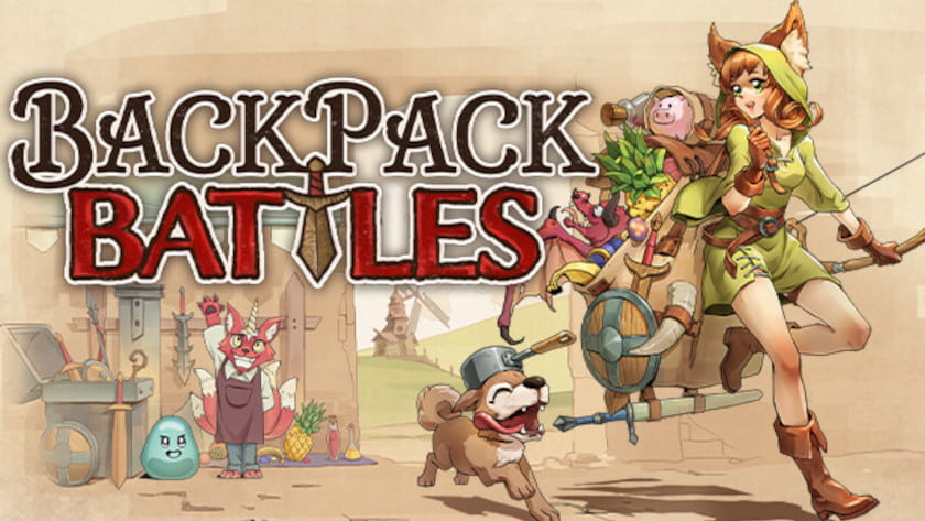 Best Games of 2024 Backpack Battles logo and key art.