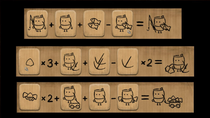 Photomontage of the answers for the three picture maths questions. Created for Boxville 2 Guide. Published on: LadiesGamers