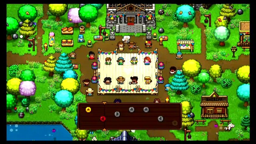 The spring hoedown festival with my character dancing with John the blacksmith. Published on LadiesGamers