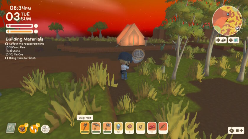 Screenshot for video game Dinkum published on LadiesGamers.com