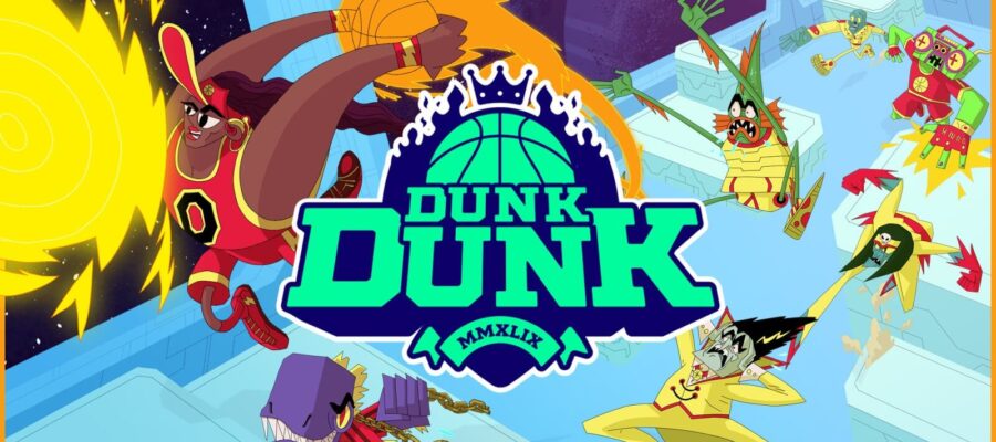 Dunk Dunk making a slam dunk