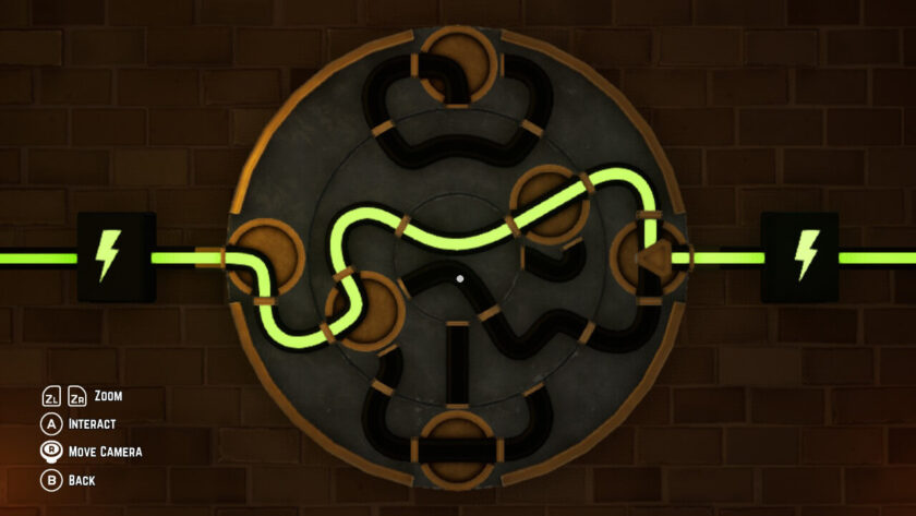 The turntable circuit board with the electricity passing through it. Published on: LadiesGamers