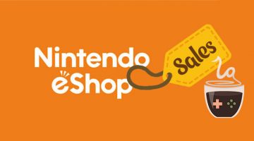 Simple text, on an orange background, of Nintendo eShop, with a tag saying sales, for the November 2025 eShop Sales article. Published on: LadiesGamers