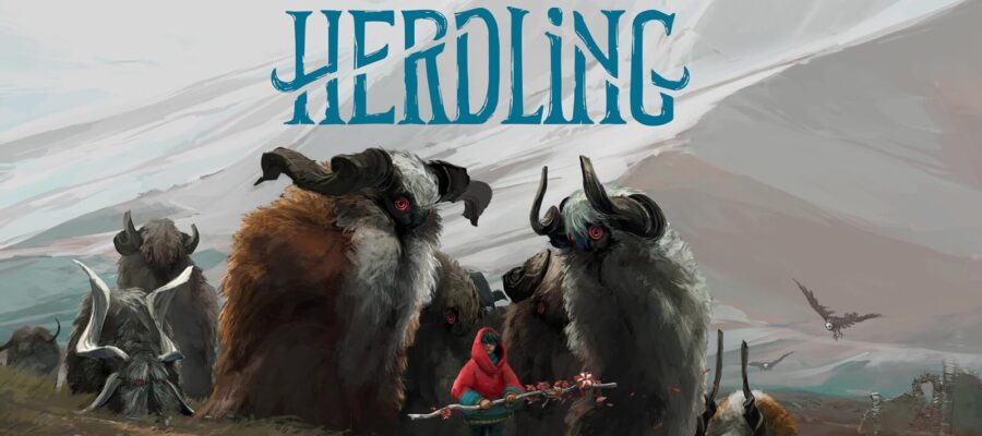 Promotional image for Herdling showing your beautiful herd. Published on LadiesGamers