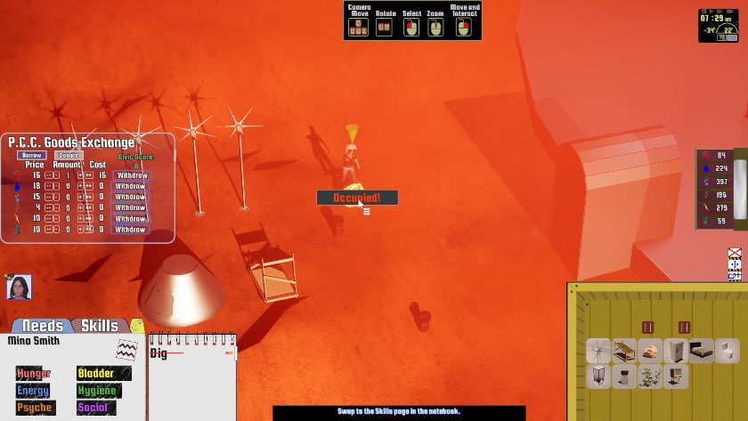 The outdoor area of Home Domes with some power generators and algae harvesters.