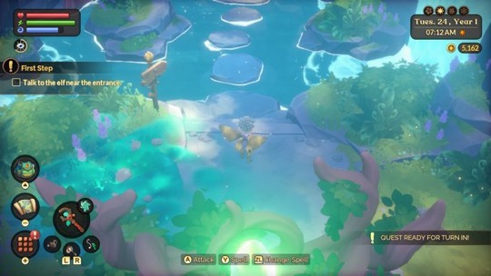 an area in the game which has fairies