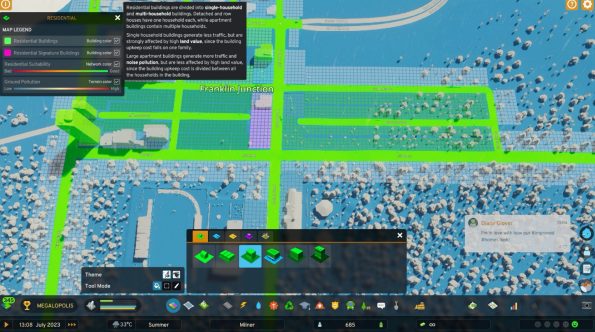 Zoning a residental area