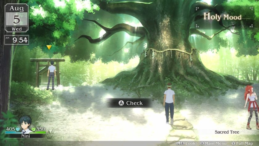 Nini, Saru and Terasu are at the Sacred Tree 