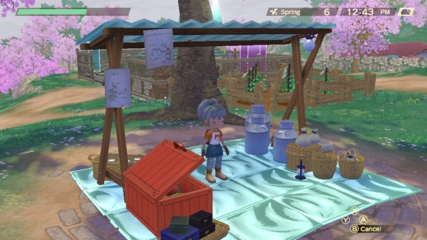 Little YvoCaro is in the picture in her own makeshift stall