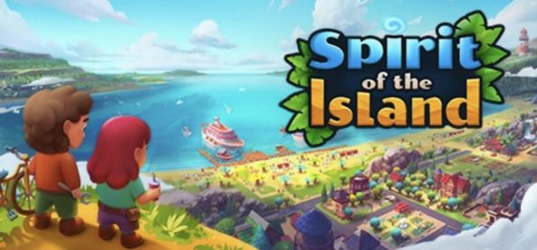 LadiesGamers Spirit of the Island im ages shows the games characters looking at the town below