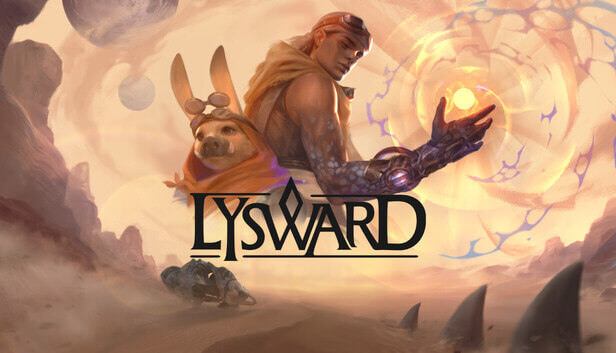 Lysward the two heroes a human and pig like creature