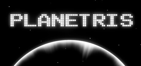 Promotional image for Planetris showing a neon planet. Published on LadiesGamers