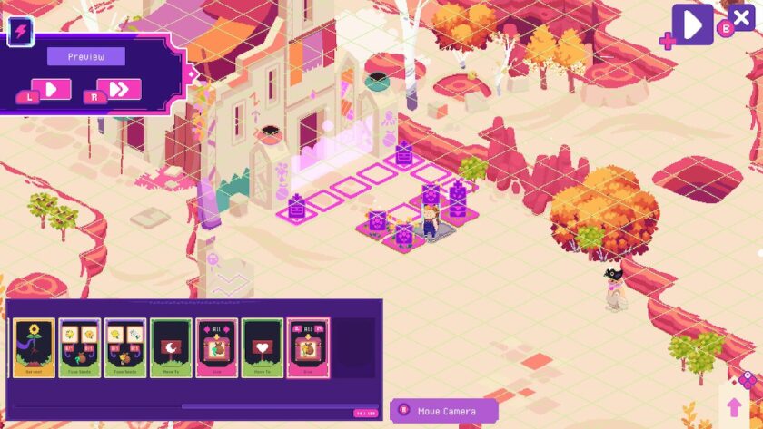 The enchantment window to make The Hierophant harvest the flowers, fuse the correct flowers to form new seeds and give them at the appropriate locations. Published on: LadiesGamers