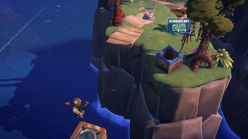 A Survival Kid bouncing on a spring. Published on: LadiesGamers