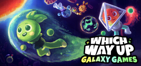Which Way Up: Galaxy Games the happy sprites playing