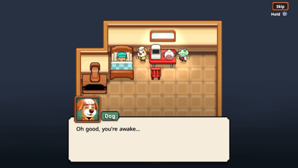 Everafter Falls Meet Dog your new friend 