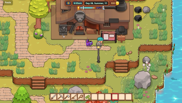 Everafter Falls Bam's workshop